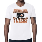 Philadelphia Flyers Starter Comic Style Team Graphic T-Shirt - White - NHL