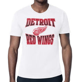 Detroit Red Wings Starter Comic Style Team Graphic T-Shirt - White - NHL