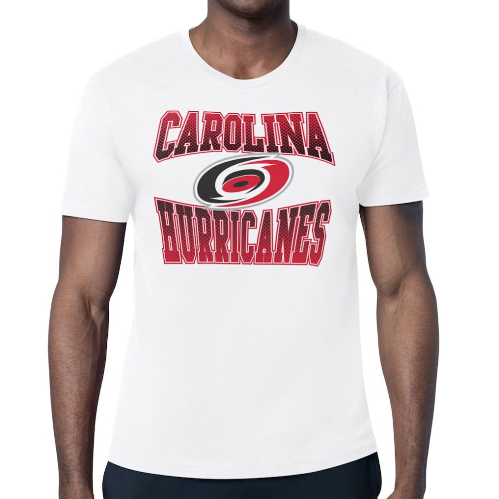 Carolina Hurricanes Starter Comic Style Team Graphic T-Shirt - White - NHL