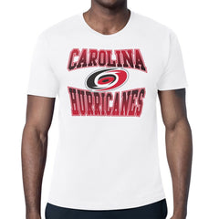Carolina Hurricanes Starter Comic Style Team Graphic T-Shirt - White - NHL