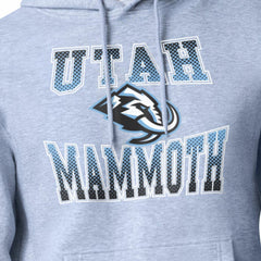 Utah Mammoth Starter Comic Style Team Graphic Hoodie - Gray - NHL