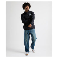 Charles River x New England Patriots Crosswind Quarter-Zip Pullover Navy | NFL