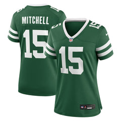 Adonai Mitchell New York Jets Women's Team Game Jersey Legacy Green | Nike for Sale