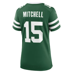Adonai Mitchell New York Jets Women's Team Game Jersey Legacy Green | Nike for Sale