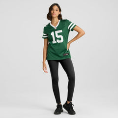 Adonai Mitchell New York Jets Women's Team Game Jersey Legacy Green | Nike for Sale