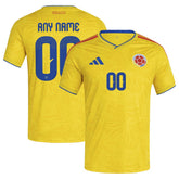 Colombia National Team FIFA x World Cup 2026 Home Replica Custom Jersey Yellow | Adidas cheap