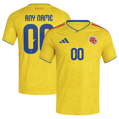 Colombia National Team FIFA x World Cup 2026 Home Replica Custom Jersey Yellow | Adidas cheap