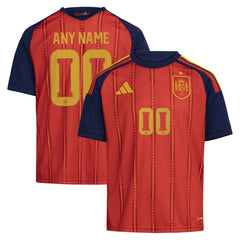 Spain National Team Youth FIFA x World Cup 2026 Home Replica Custom Jersey Red | Adidas discount
