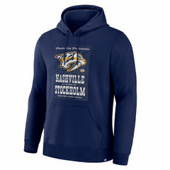 Nashville Predators 2025 NHL Global Series Hometown To Stockholm Legacy Hoodie - Navy - NHL