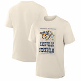 Nashville Predators 2025 NHL Global Series Hometown To Stockholm Legacy T-Shirt - Cream - NHL
