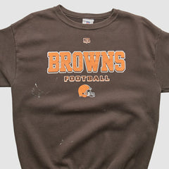 Cleveland Browns NFL 2000s Pullover Sweatshirt Brown Vintage | Fanatics