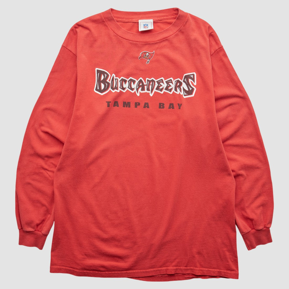 Tampa Bay Buccaneers NFL 2000s Long Sleeve T-shirt Red Vintage | Fanatics