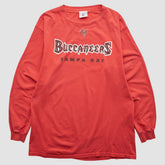 Tampa Bay Buccaneers NFL 2000s Long Sleeve T-shirt Red Vintage | Fanatics