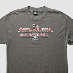 Atlanta Falcons NFL 2010s T-shirt Dark Heather Gray Vintage | Fanatics