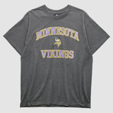 Minnesota Vikings NFL 2010s T-shirt Dark Heather Gray Vintage | Fanatics