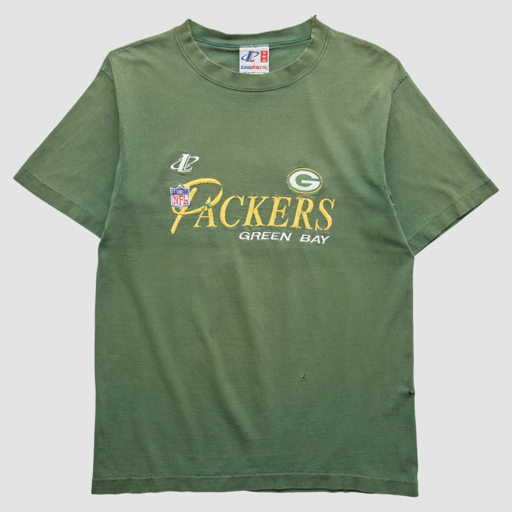 Green Bay Packers Logo Athletic 90s T-shirt Green Vintage | Fanatics
