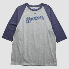 Milwaukee Brewers Majestic 2000s T-shirt - MLB