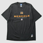 Cincinnati Bengals Reebok 2000s T-shirt Black Vintage | Fanatics