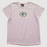 Green Bay Packers Reebok 2010s T-shirt Pink Vintage | Fanatics