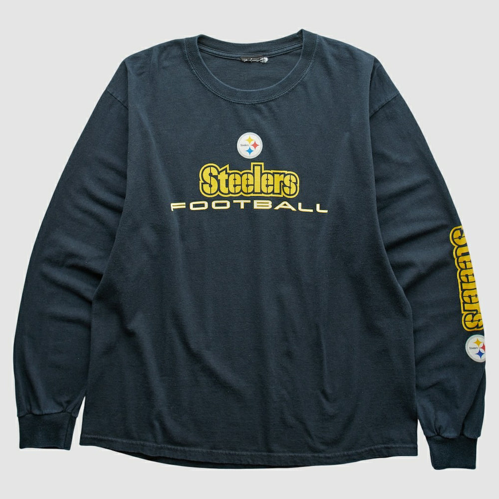 Pittsburgh Steelers NFL 2010s Long Sleeve T-shirt Navy Vintage | Fanatics