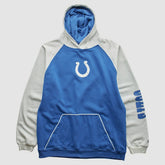 Indianapolis Colts Reebok 2000s Hooded Pullover Sweatshirt Blue Vintage | Fanatics