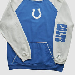 Indianapolis Colts Reebok 2000s Hooded Pullover Sweatshirt Blue Vintage | Fanatics