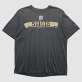 New Orleans Saints Reebok 2000s T-shirt Black Vintage | Fanatics