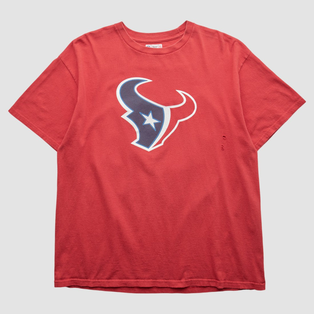 Houston Texans Team Edition Apparel 2000s T-shirt Red Vintage | Fanatics