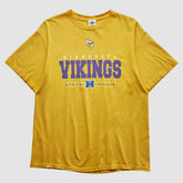Minnesota Vikings NFL 2010s T-shirt Yellow Vintage | Fanatics