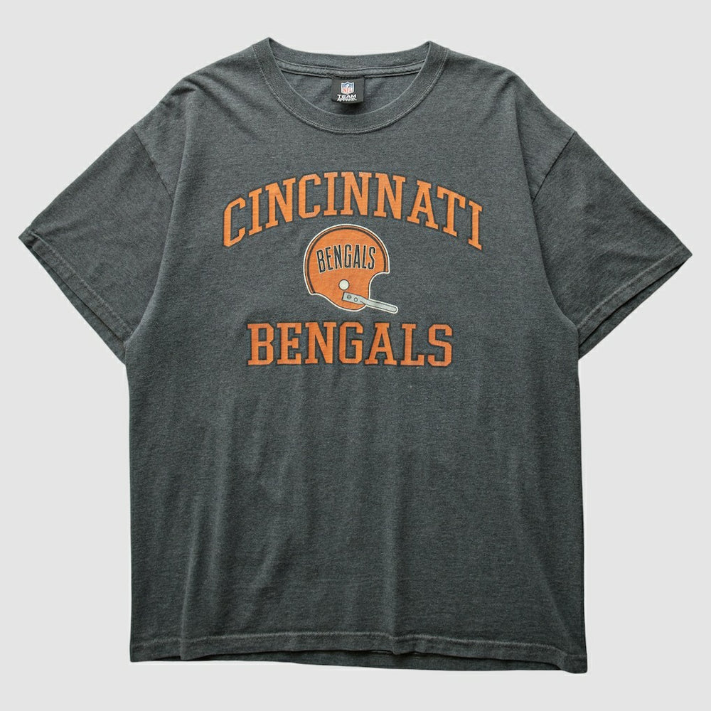 Cincinnati Bengals NFL 2010s T-shirt Charcoal Vintage | Fanatics
