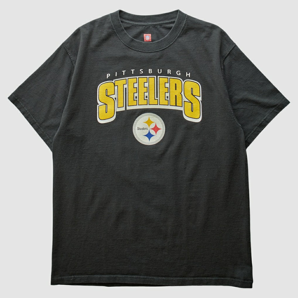 Pittsburgh Steelers NFL 2000s T-shirt Black Vintage | Fanatics