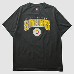 Pittsburgh Steelers NFL 2000s T-shirt Black Vintage | Fanatics
