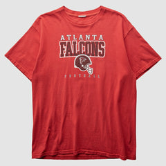 Atlanta Falcons 2000s T-shirt Red Vintage | Fanatics