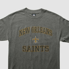 New Orleans Saints NFL 2010s T-shirt Dark Heather Gray Vintage | Fanatics