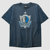 Dallas Mavericks 2010s T-shirt Navy Vintage - NBA