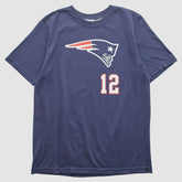 New England Patriots Reebok 2000s T-shirt Navy Vintage | Fanatics
