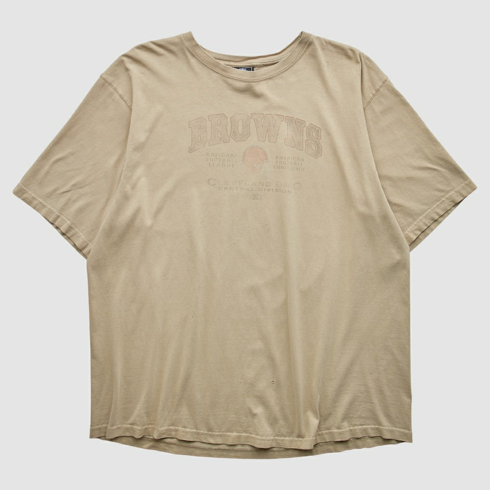 Cleveland Browns NFL 2000s T-shirt Tan Vintage | Fanatics