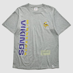 Minnesota Vikings NFL 2000s T-shirt Heather Gray Vintage | Fanatics