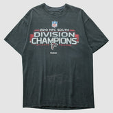 Atlanta Falcons Reebok 2010 T-shirt Charcoal Vintage | Fanatics