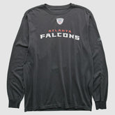 Atlanta Falcons Reebok 2000s Long Sleeve T-shirt Charcoal Vintage | Fanatics