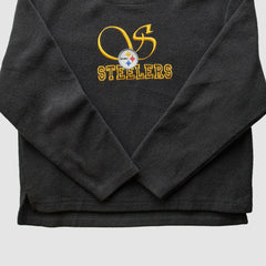 Pittsburgh Steelers Pro Edge 2000s Pullover Sweatshirt Black Vintage | Fanatics
