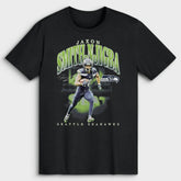 Jaxon Smith-Njigba Seattle Seahawks Big & Tall Player Hype T-Shirt Black | NFL