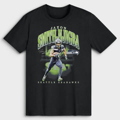 Jaxon Smith-Njigba Seattle Seahawks Player Hype T-Shirt Black | NFL