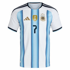 Rodrigo De Paul Argentina National Team 2026 Home Jersey White | Adidas Sale