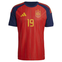 Lamine Yamal Spain National Team 2026 Home Jersey Red | Adidas Online