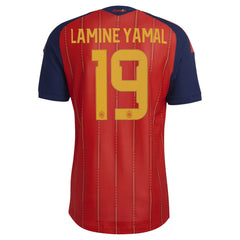 Lamine Yamal Spain National Team 2026 Home Jersey Red | Adidas Online