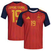 Lamine Yamal Spain National Team 2026 Home Replica Jersey Red | Adidas Sale