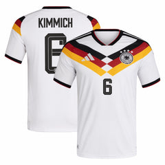 Joshua Kimmich Germany National Team 2026 Home Jersey White | Adidas