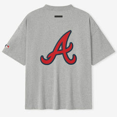 Atlanta Braves Fear of God x MLB Unisex 90's T-Shirt - MLB
