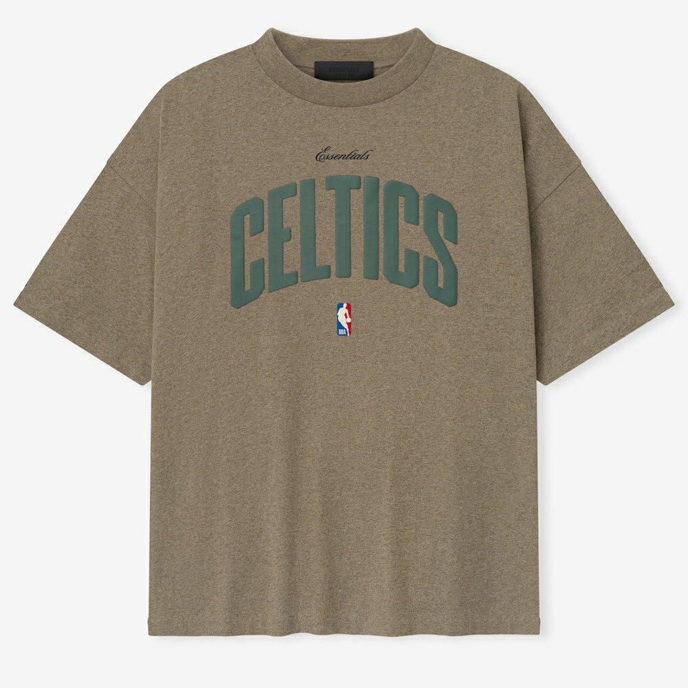 Boston Celtics Fear of God x NBA Unisex 90's T-Shirt Heather Gray - NBA
